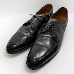 Allen Edmonds LaSalle Black Leather Apron Toe Derby Dress Shoes Men’s 12 D USA